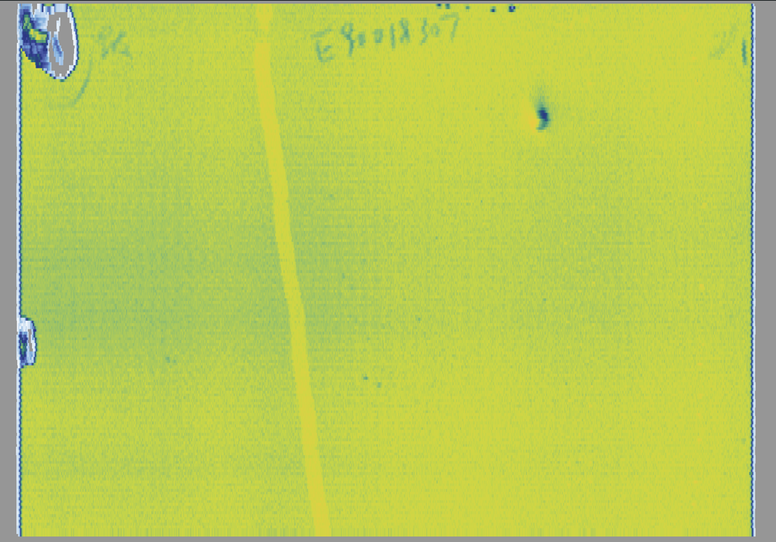 靶材检测铅笔印记